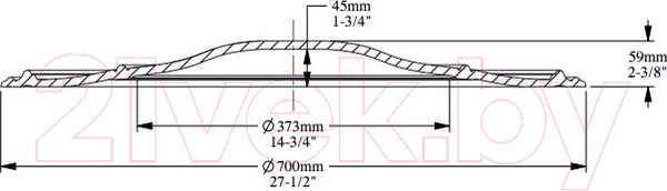 Изображение товара Розетка потолочная Orac Decor R73