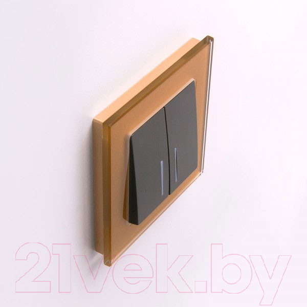 Изображение товара Выключатель Werkel W1120108 / a051619 (черный матовый)