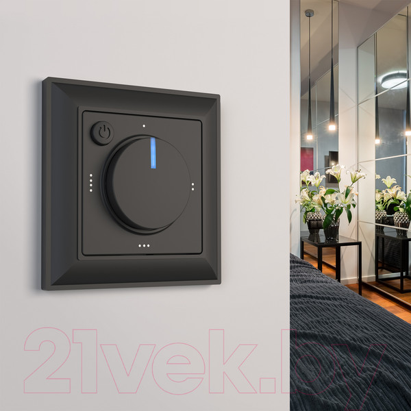 Изображение товара Терморегулятор для теплого пола Werkel W1151108 / a051624 (черный)