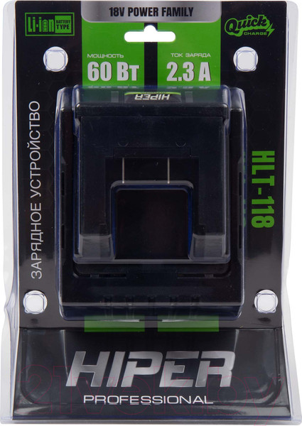 Изображение товара Зарядное устройство для электроинструмента HIPER HLT-118