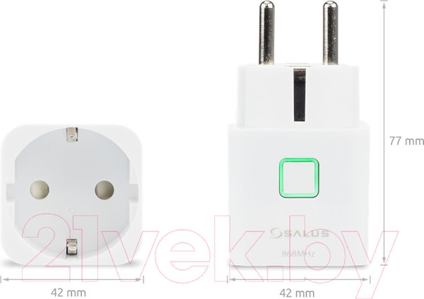 Изображение товара Умная розетка Salus SPE868