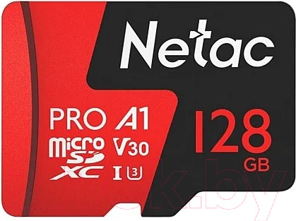 Изображение товара Карта памяти Netac P500 Extreme Pro 128GB (NT02P500PRO-128G-S)