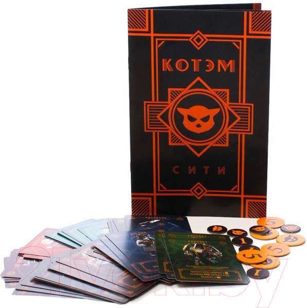 Изображение товара Настольная игра РЫЖИЙ КОТ Котэм сити / 52024