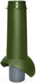 Изображение товара Выход вентиляционный на крышу Krovent Pipe-VT IS 110/изол./500 RAL 6005 (зеленый)
