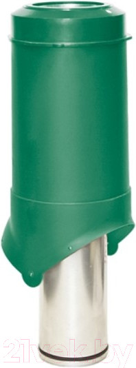 Изображение товара Выход вентиляционный на крышу Krovent Pipe-VT IS 125/изол./500 RAL 6005 (зеленый)