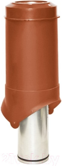 Изображение товара Выход вентиляционный на крышу Krovent Pipe-VT IS 125/изол./500 RR29 (кирпичный)