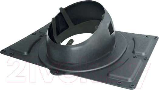 Изображение товара Проходка кровельная Krovent Base-VT General 125-150 RAL 9005 (черный)