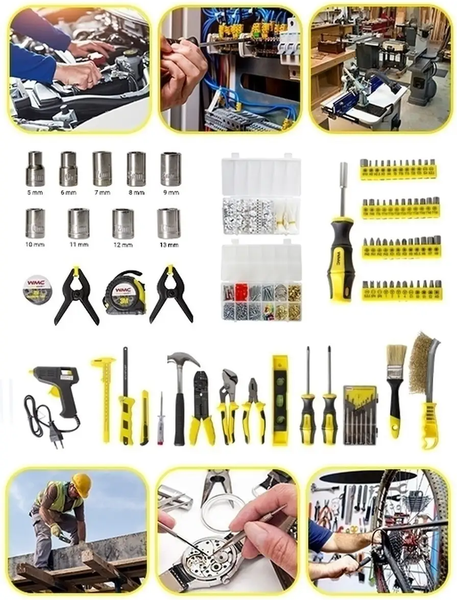 Изображение товара Универсальный набор инструментов WMC Tools 201001 (48154)