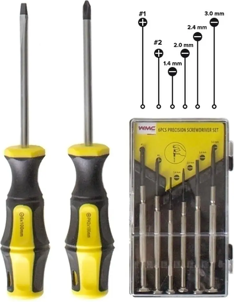 Изображение товара Универсальный набор инструментов WMC Tools 201001 (48154)