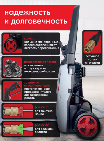 Изображение товара Мойка высокого давления Ресанта МР-140 (70/8/19)