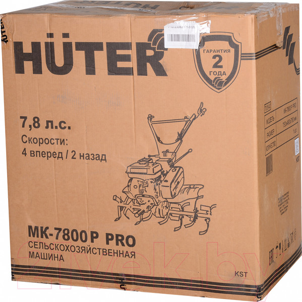 Изображение товара Мотоблок бензиновый Huter МК-7800M Pro (70/5/42)