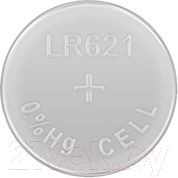 Изображение товара Комплект батареек Mirex AG1/LR621 1.5V / 23702-LR621-E6 (6шт)