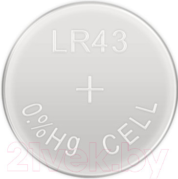 Изображение товара Комплект батареек Mirex AG12/LR43 1.5V / 23702-LR43-E6 (6шт)