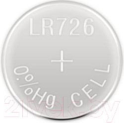 Изображение товара Комплект батареек Mirex AG2/LR726 1.5V / 23702-LR726-E6 (6шт)