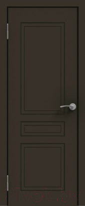 Изображение товара Дверной блок Та самая дверь Л4 СУ с порогом 70x210 левая (графит)