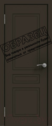 Изображение товара Дверной блок Та самая дверь Л4 ЗАЛ 130x210 левая (графит)