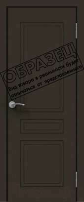 Изображение товара Дверной блок Та самая дверь Л4 ЗАЛ 150x210 правая (графит)