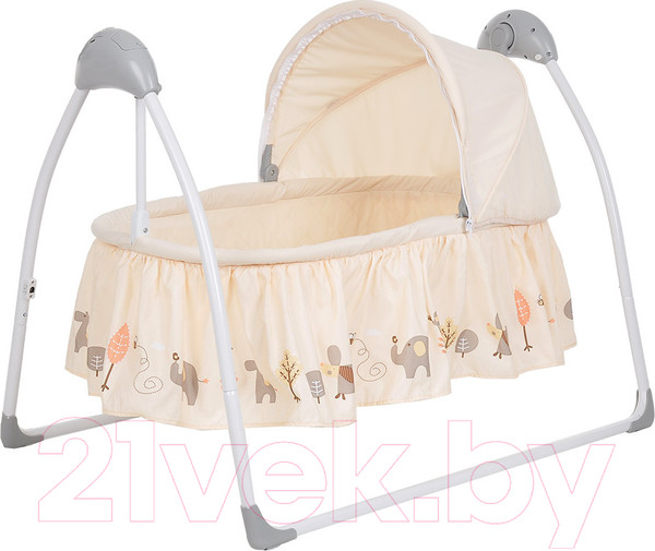Изображение товара Качели для новорожденных Pituso Camellia Зоопарк / SG239 (бежевый)