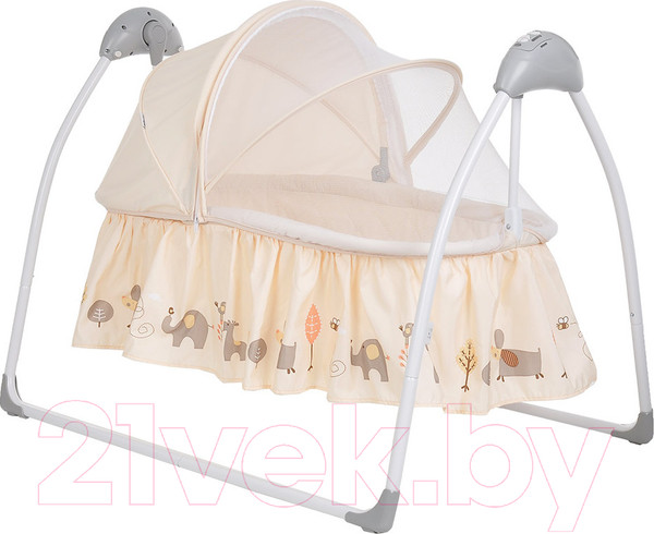 Изображение товара Качели для новорожденных Pituso Camellia Зоопарк / SG239 (бежевый)