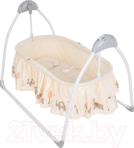 Изображение товара Качели для новорожденных Pituso Camellia Зоопарк / SG239 (бежевый)