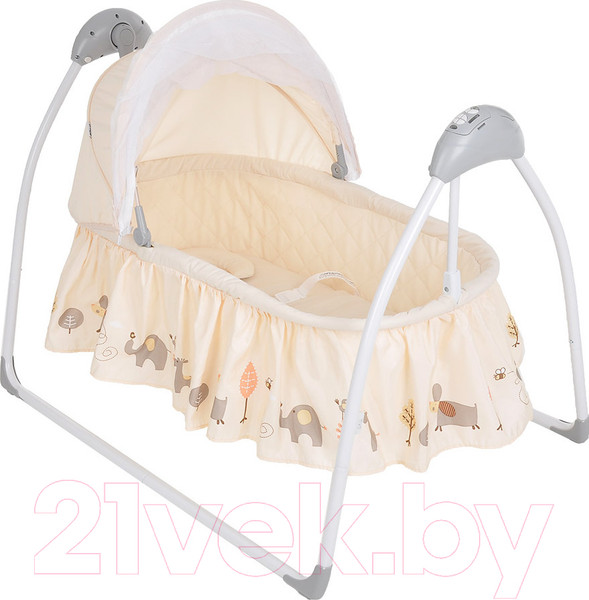 Изображение товара Качели для новорожденных Pituso Camellia Зоопарк / SG239 (бежевый)