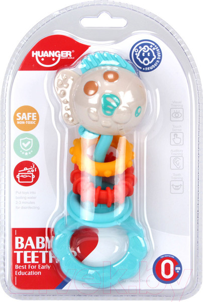 Изображение товара Погремушка Huanger Рыбка / HE0137