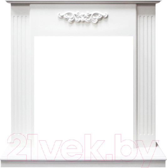 Изображение товара Портал для камина Смолком Lumsden STD-ASP (бьянко белый дуб)