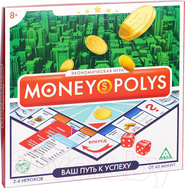 Изображение товара Настольная игра Лас Играс Money Polys. Ваш путь к успеху / 1316600