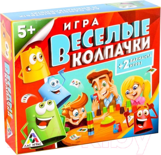 Изображение товара Настольная игра Лас Играс Веселые колпачки / 1180947