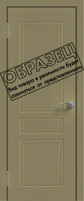 Изображение товара Дверной блок Та самая дверь Л4 ЗАЛ 130x210 левая (капучино)