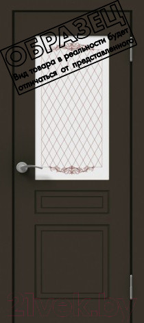 Изображение товара Дверной блок Та самая дверь Л5 ЗАЛ 130x210 правая (графит)