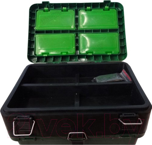 Изображение товара Ящик рыболовный Три Кита 0069480 (зеленый)