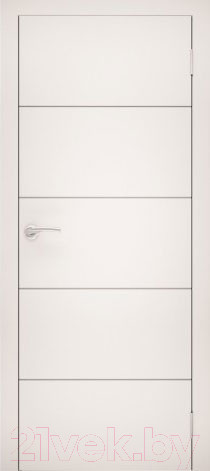 Изображение товара Дверной блок Та самая дверь Л11 80x210 правая (белый)