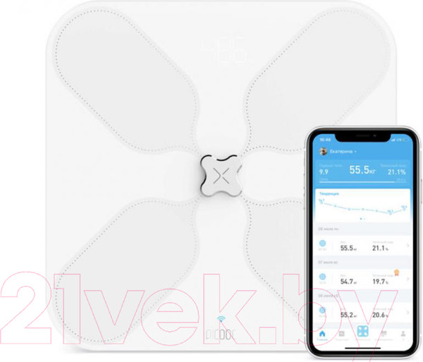 Изображение товара Напольные весы электронные Picooc S3 V2 (белый)