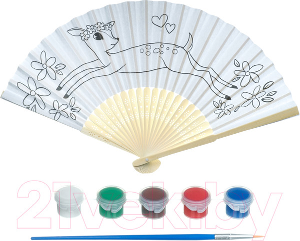 Изображение товара Набор для творчества Bondibon Веер-раскраска. Олененок / ВВ3965