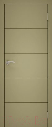 Изображение товара Дверной блок Та самая дверь Л11 80x210 правая (капучино)