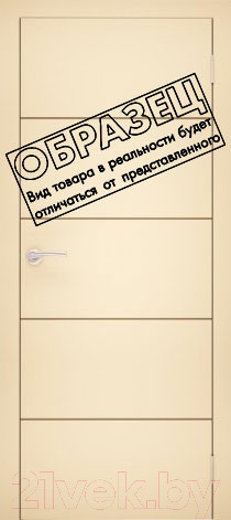 Изображение товара Дверной блок Та самая дверь Л11 ЗАЛ 150x210 правая (ваниль)