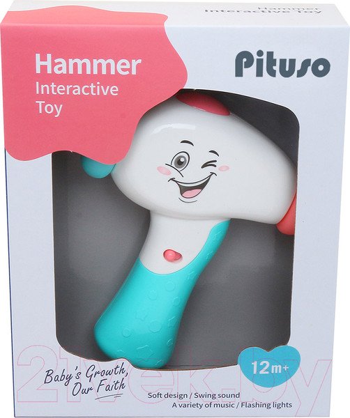Изображение товара Развивающая игрушка Pituso Музыкальный молоток / K999-119В