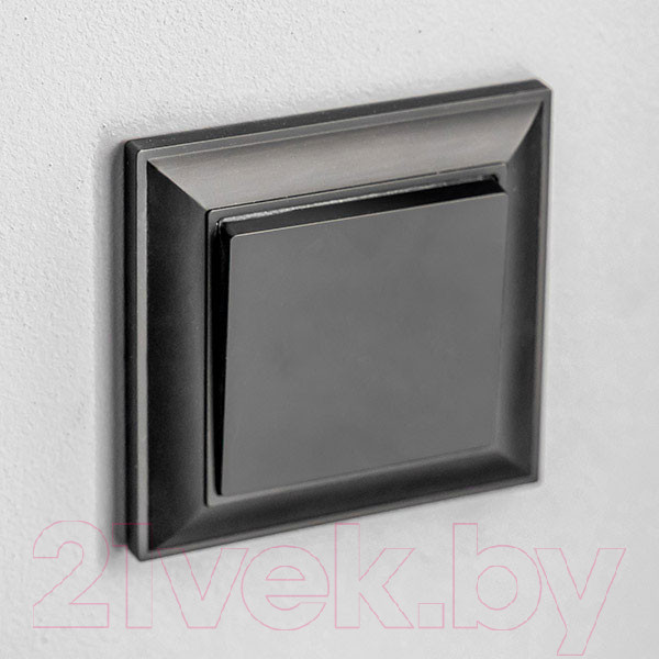 Изображение товара Выключатель Werkel W1112008 / a051626 (черный матовый)