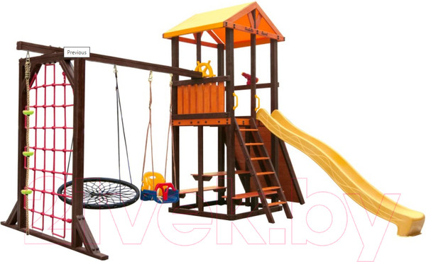 Изображение товара Игровой комплекс Perfetto Sport Bari 11 (качели Паутина)