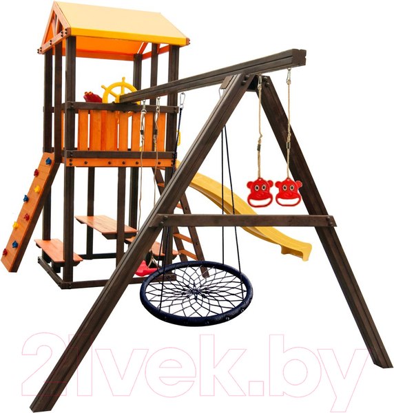 Изображение товара Игровой комплекс Perfetto Sport Bari 4 (качели Паутина)