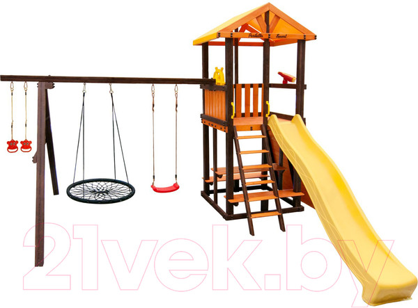 Изображение товара Игровой комплекс Perfetto Sport Bari 5 (качели Паутина)