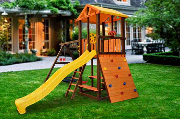 Изображение товара Игровой комплекс Perfetto Sport Bari 5 (качели Паутина)