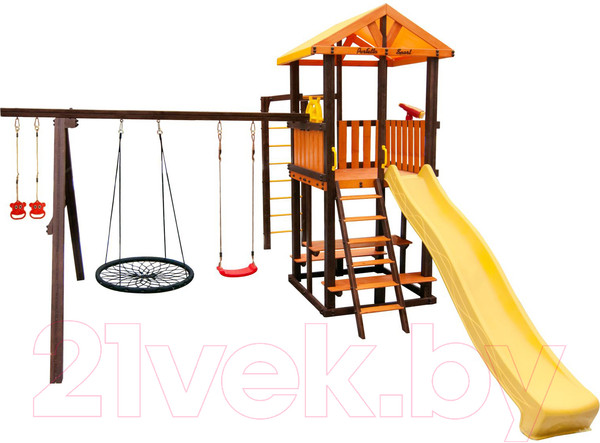 Изображение товара Игровой комплекс Perfetto Sport Bari 6 (качели Паутина)