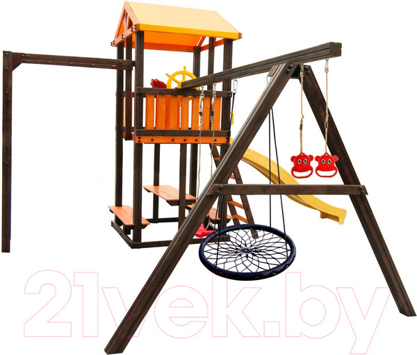 Изображение товара Игровой комплекс Perfetto Sport Bari 6 (качели Паутина)