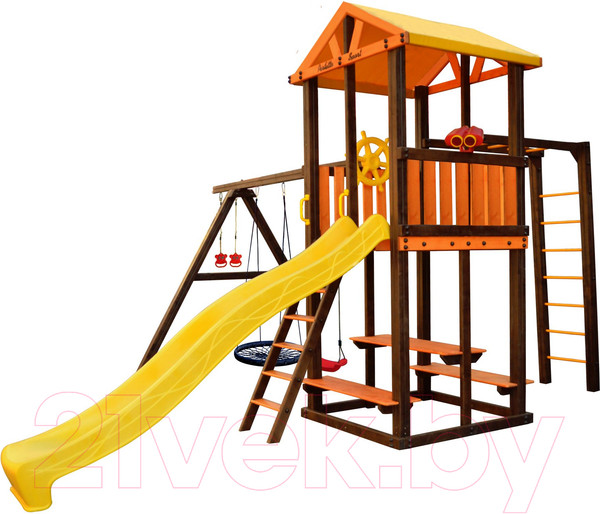 Изображение товара Игровой комплекс Perfetto Sport Bari 6 (качели Паутина)