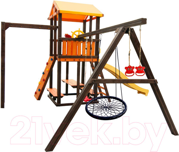 Изображение товара Игровой комплекс Perfetto Sport Bari 7 (качели Паутина)