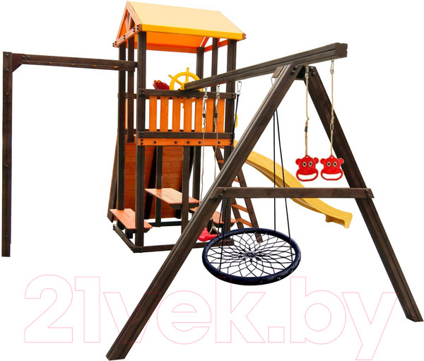 Изображение товара Игровой комплекс Perfetto Sport Bari 8 (качели Паутина)
