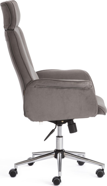 Изображение товара Кресло офисное Tetchair Charm флок (серый)