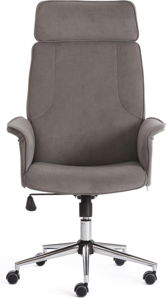 Изображение товара Кресло офисное Tetchair Charm флок (серый)